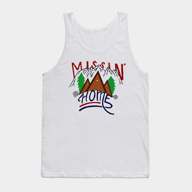 Missing Home Tank Top by Besex